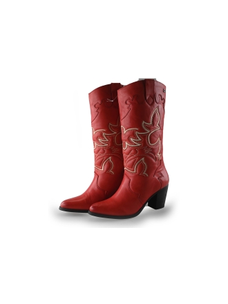 Lazamani Cowboy laarzen Rood 249601