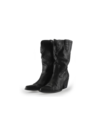 Notre-V Cowboy laarzen Zwart 250133