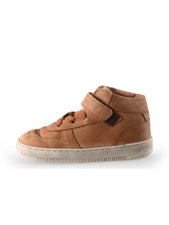 Keq Hoge sneakers Cognac 250538
