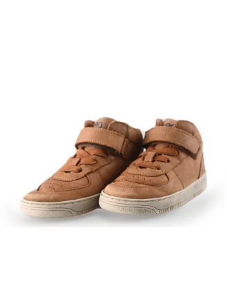 Keq Hoge sneakers Cognac 250538