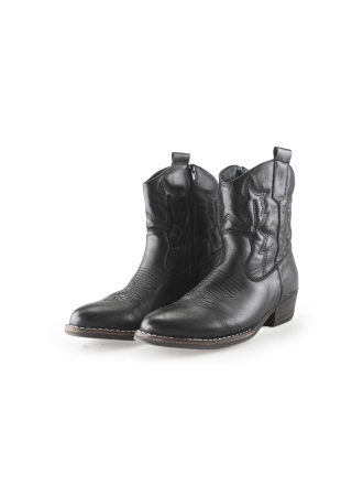 Nelson Enkellaarzen Zwart 250670