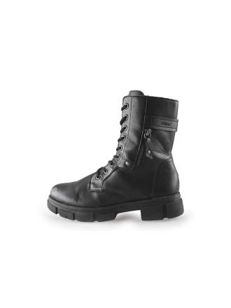 Rieker Veterboots Zwart 250691