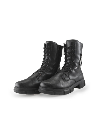 Rieker Veterboots Zwart 250691