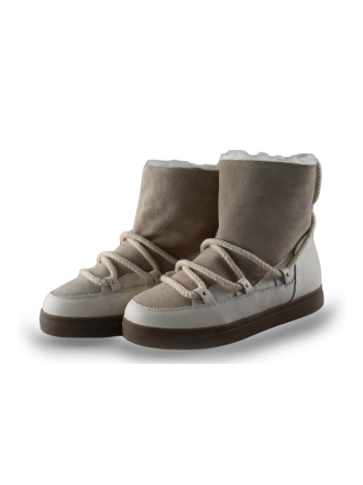 Ann Rocks Enkellaarzen Beige 258148