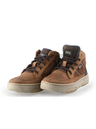 Enzo Hoge sneakers Bruin 258774