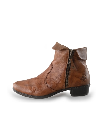 Rieker Enkellaarzen Cognac 259619