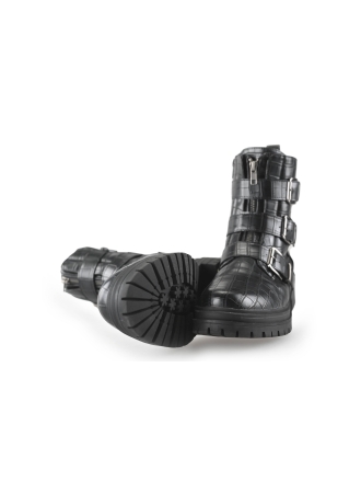 DSTRCT Biker boots