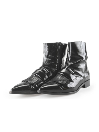 Stefano Lauran Enkellaarzen Zwart 261267