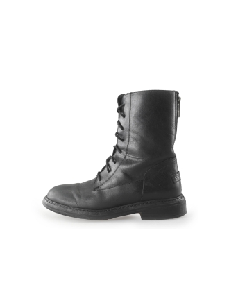 Shabbies Enkellaarzen Zwart 261272