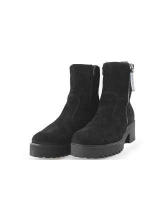 Waldlaufer Enkellaarzen Zwart 261760