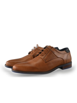 Van Beers Veterschoenen Cognac 263487