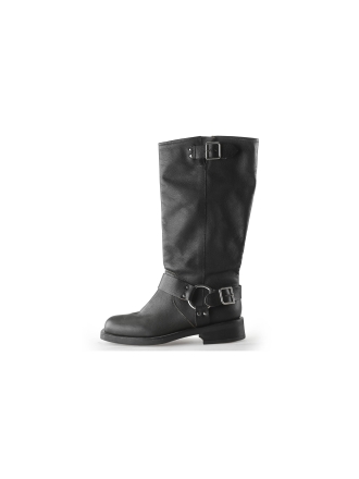 Ann Rocks Enkellaarzen Zwart 263818