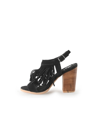 Poelman Sandalen Zwart 263821