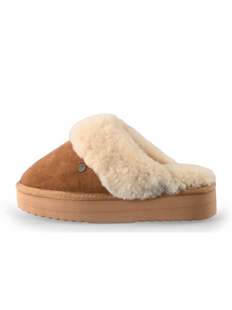 Warmbat Pantoffels Cognac 265612