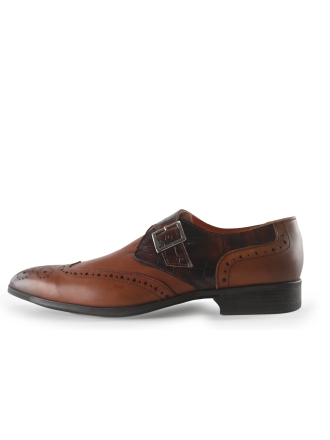 Reinhard Frans Nette schoenen Cognac 266001