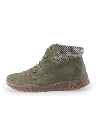 Rieker Veterboots Groen 266324