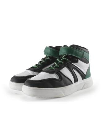 Nelson Hoge sneakers Groen 266541