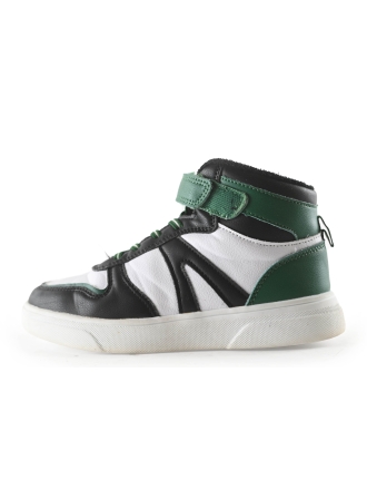 Nelson Hoge sneakers Groen 266742