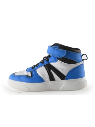 Nelson Hoge sneakers Blauw 266748