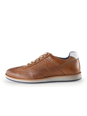 Manfield Sneakers Cognac 267540