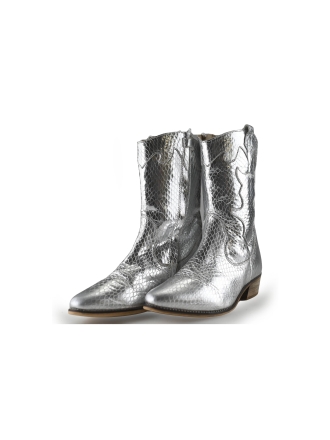 Wysh Cowboy laarzen Zilver 267769