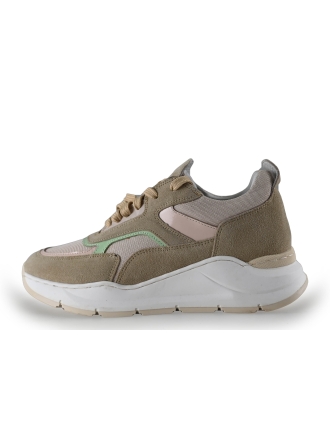 Sub55 Veterschoenen Beige 267811