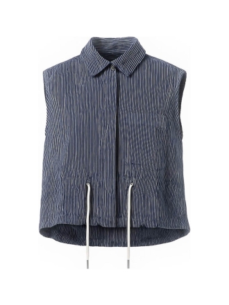 Opus Gilet Blauw 273539