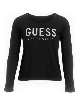 Guess T-shirt Zwart 600408
