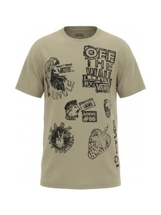 Vans T-shirt Groen 600663