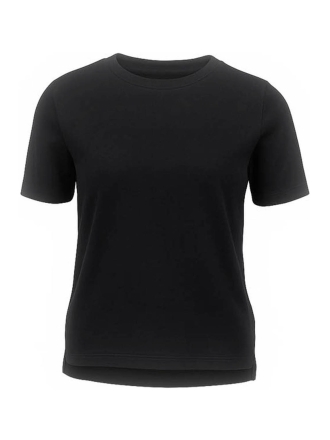Mango T-shirt Zwart 601375