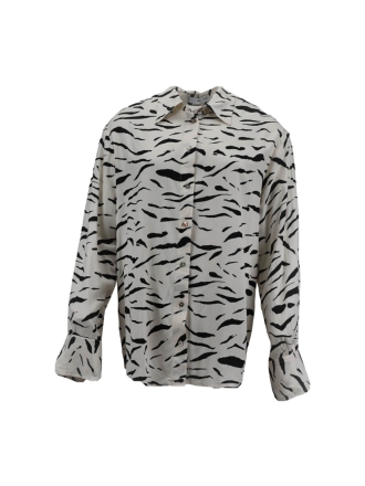 Mango Blouse Beige 601381