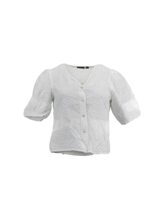 Pieces Blouse Wit 601505