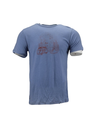 Icebreaker T-shirt Blauw 601674